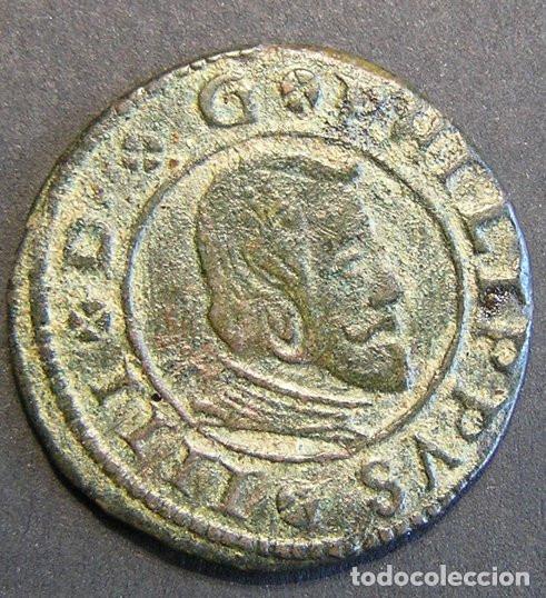 Monedas de Espa&ntilde;a: FELIPE IIII - 16 MARAVEDIS 1664 MADRID