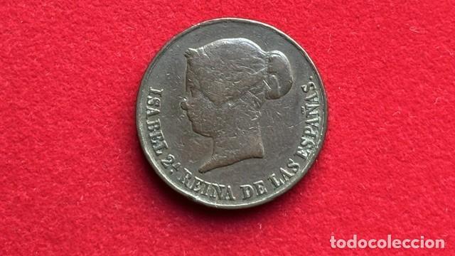 Monedas de Espa&ntilde;a: Isabel II , Medalla conmemorativa inaguracion canal Isabel II 1858