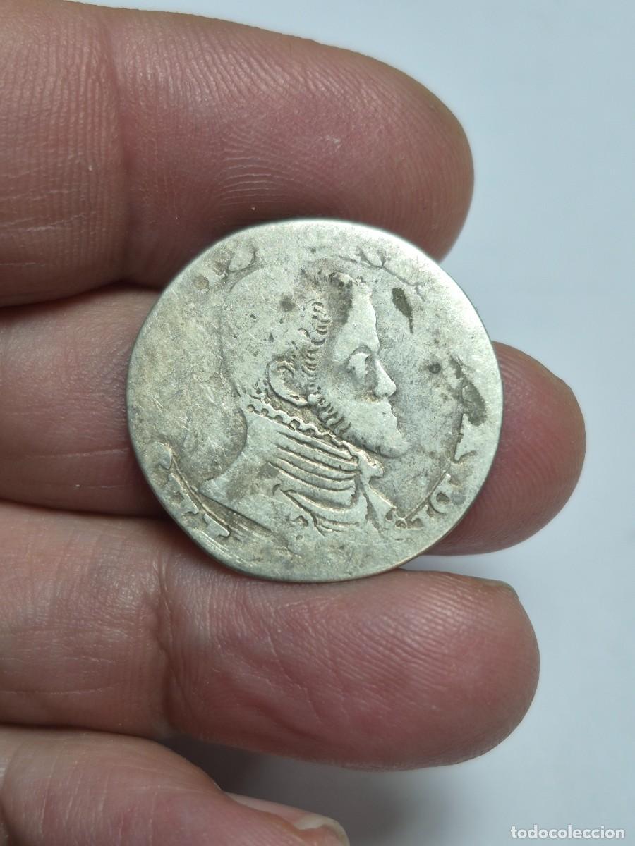 Monedas de Espa&ntilde;a: NT/ IMPERIO ESPA&Ntilde;OL FELIPE II 1/2 ESCUDO DUCADO DE BRABANTE S/F 4,29 GRS (E869)
