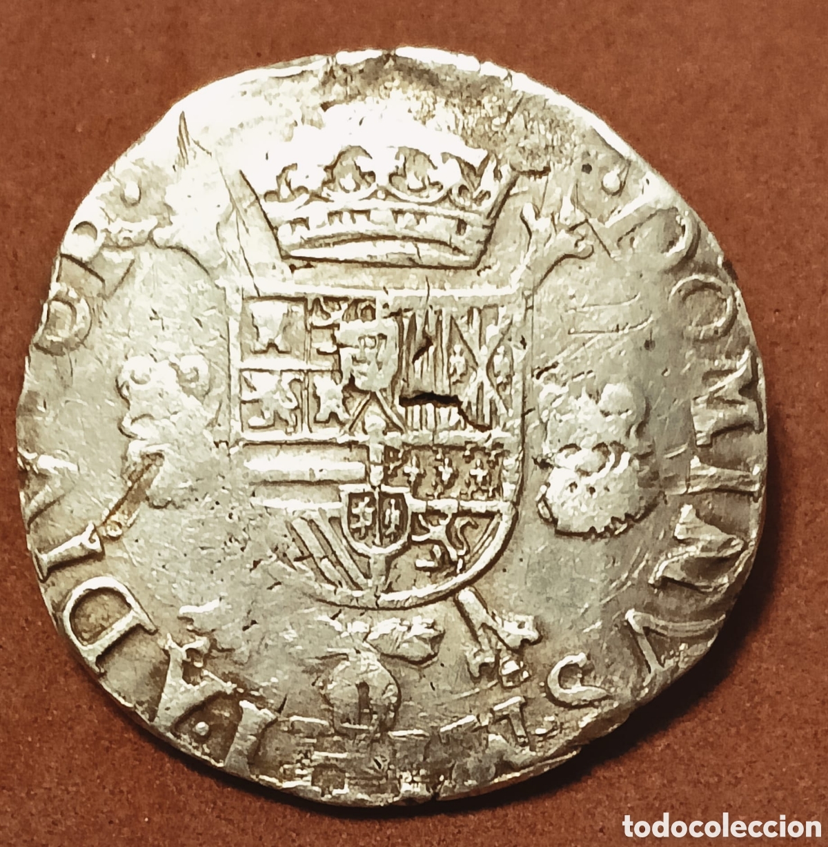 Monedas de Espa&ntilde;a: philipsdalder felipe ll - Foto 4
