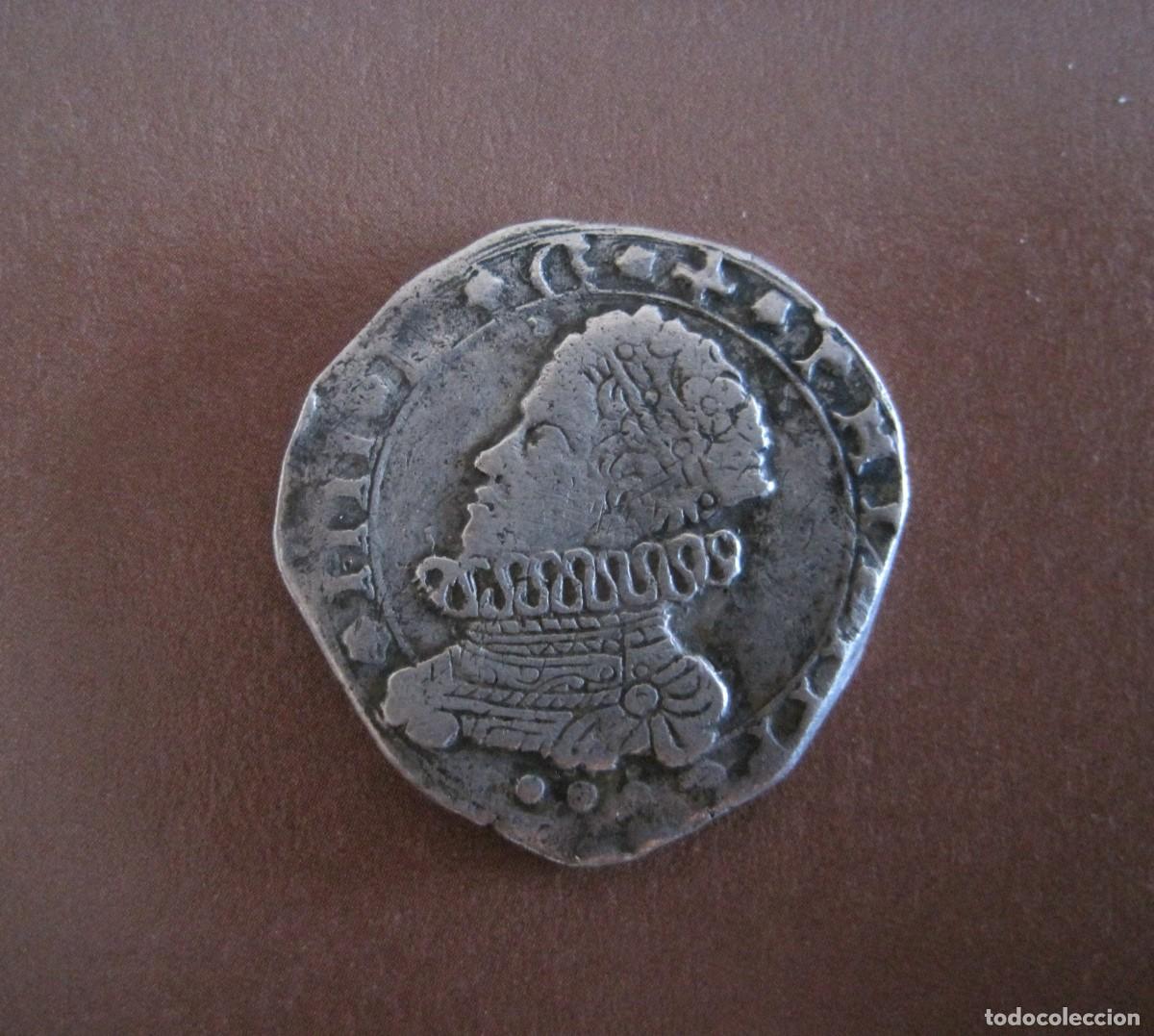Monedas de Espa&ntilde;a: 3 taris Sicilia a nombre de Felipe IV