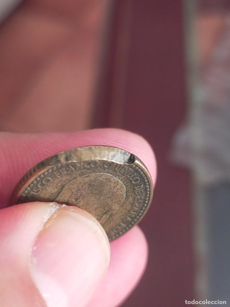 Monedas de Espa&ntilde;a: MONEDA DE 1 UNA PESETA 1947 *19-53 ESPA&Ntilde;A ESTADO ESPA&Ntilde;OL MUY BUENA CONSERVACION DEFECTO FIN DE RIEL