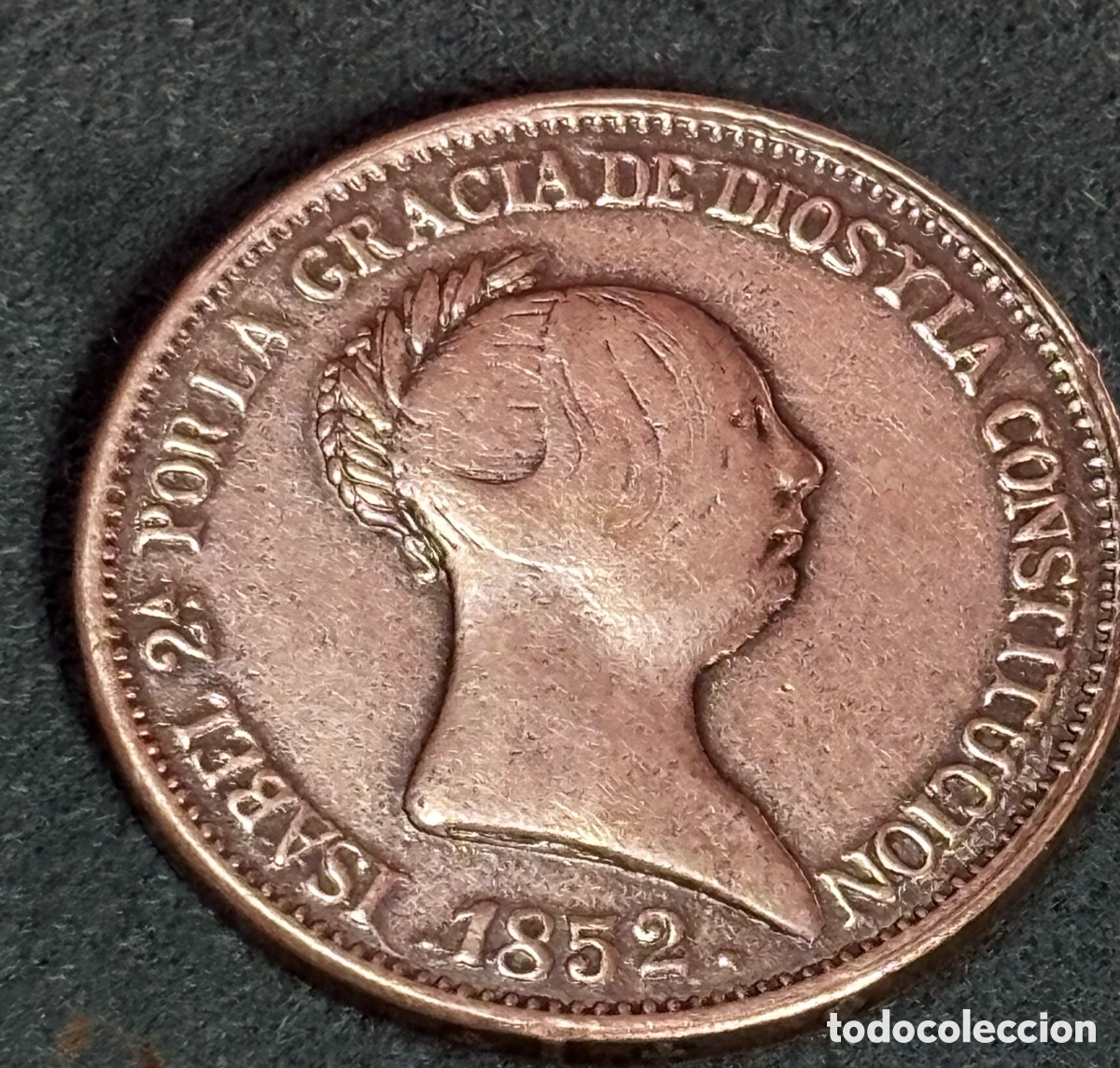 Monedas de Espa&ntilde;a: Moneda 20 reales 1852 - Foto 1