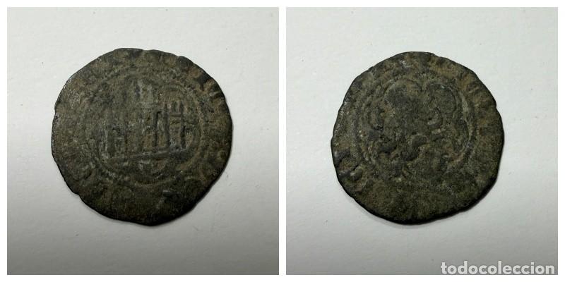 Monedas de Espa&ntilde;a: MONEDA. BLANCA DE ENRIQUE III. CECA DE CORU&Ntilde;A. VER