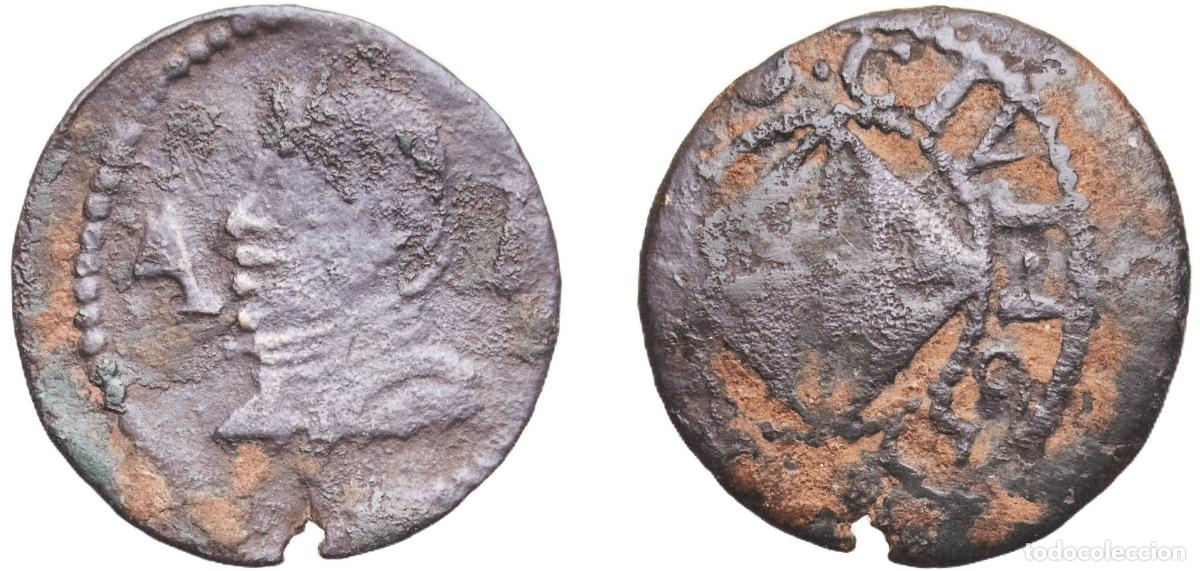 Monedas de Espa&ntilde;a: Spain Principality of Catalonia Spanish states 1653 - 1655 Ardite - Felipe IV Copper La Seca Mint 1