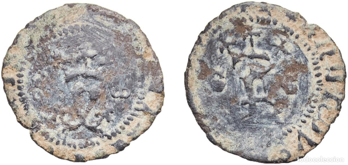 Monedas de Espa&ntilde;a: Spain Kingdom 1497 - 1504 G G Blanca - Ferdinand V and Isabella I Billon (.024 silver) Granada Min