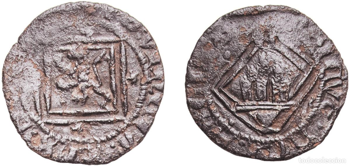 Monedas de Espa&ntilde;a: Spain Kingdom of Castile and Leon 1471 - 1474 C Blanca - Enrique IV Billon Cuenca Mint 1.14g VF AB
