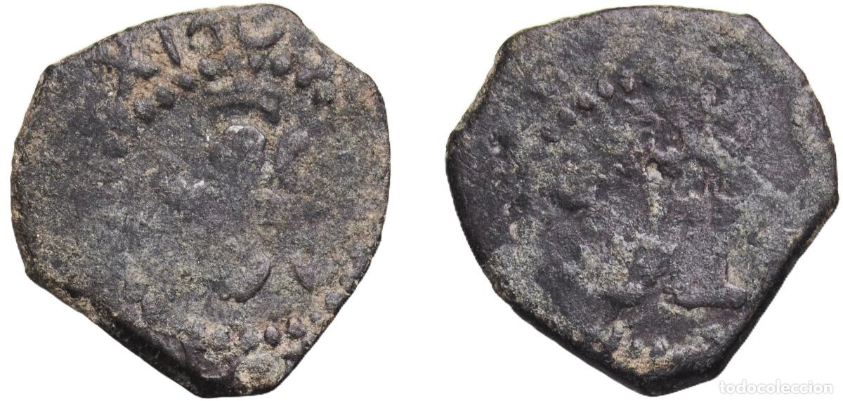 Monedas de Espa&ntilde;a: Spain Kingdom 16th - 17th Centuries 2 Maravedis Copper 1.39g VF