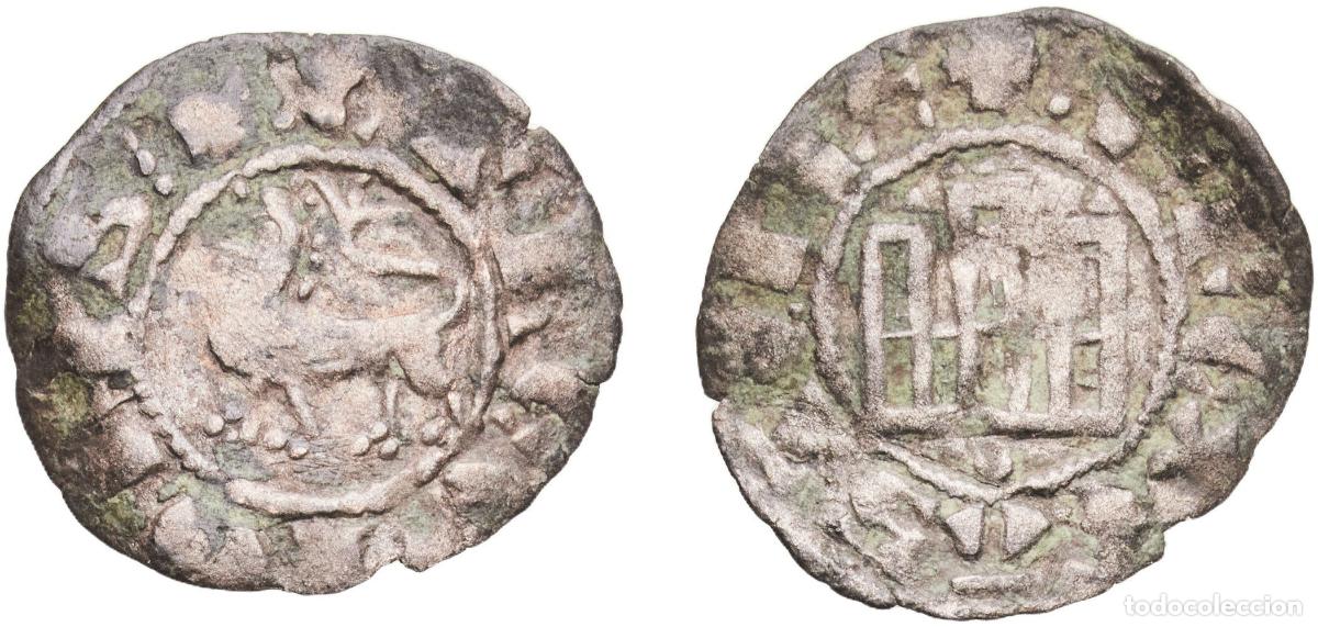Monedas de Espa&ntilde;a: Spain Kingdom of Castile and Leon 1295 - 1312 Denier - Ferdinand IV Billon 0.6g VF