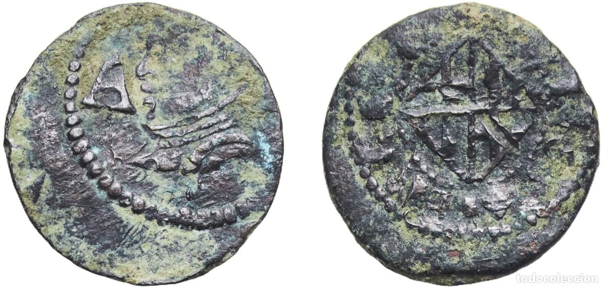 Monedas de Espa&ntilde;a: Spain Principality of Catalonia Spanish states 1622 - 1655 Ardite - Felipe IV Copper La Seca Mint 1