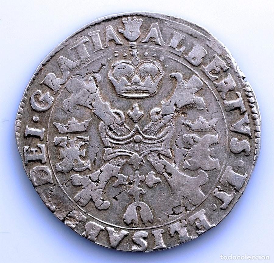 Monedas de Espa&ntilde;a: SC. Spain- Alberto e Isabel. 1/2 Patag&oacute;n. 1616 Amberes. Plata 13,68 g. Escasa