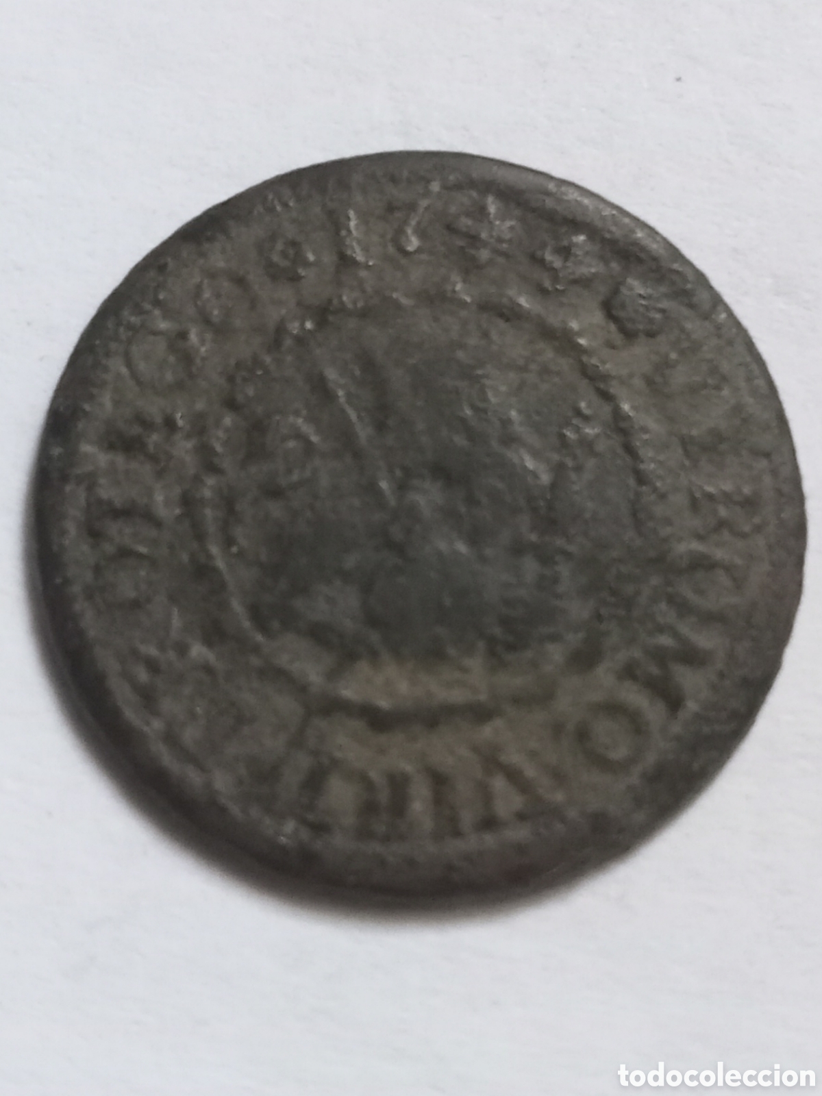 Monedas de Espa&ntilde;a: FELIPE V - A&Ntilde;O 1744 - 2 MARAVEDIES