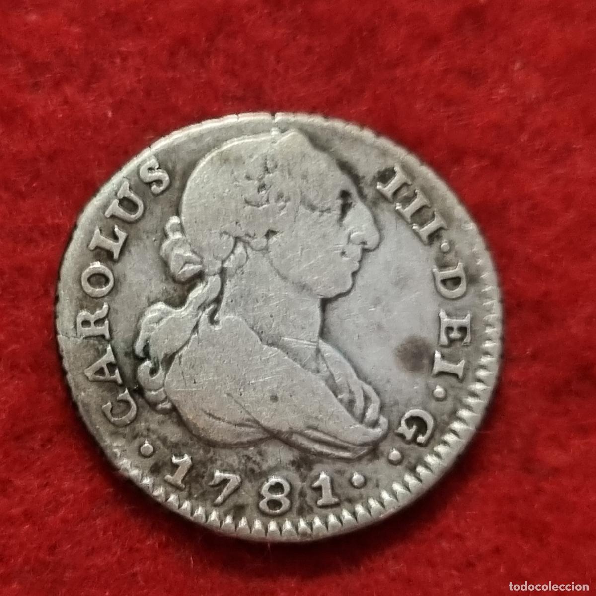 Monedas de Espa&ntilde;a: MONEDA 1 REAL CARLOS III 1781 MADRID PLATA MBC ORIGINAL C38