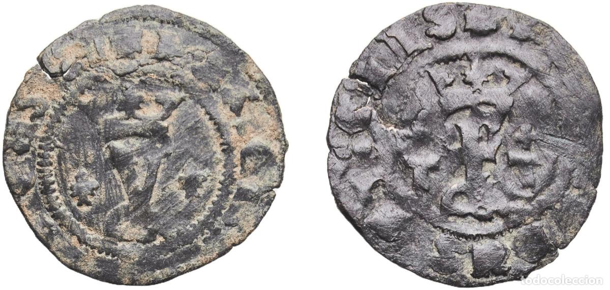 Monete da Spagna: Spain Kingdom 1497 - 1504 T T Blanca - Ferdinand V and Isabella I Billon Toledo Mint 1.08g VF