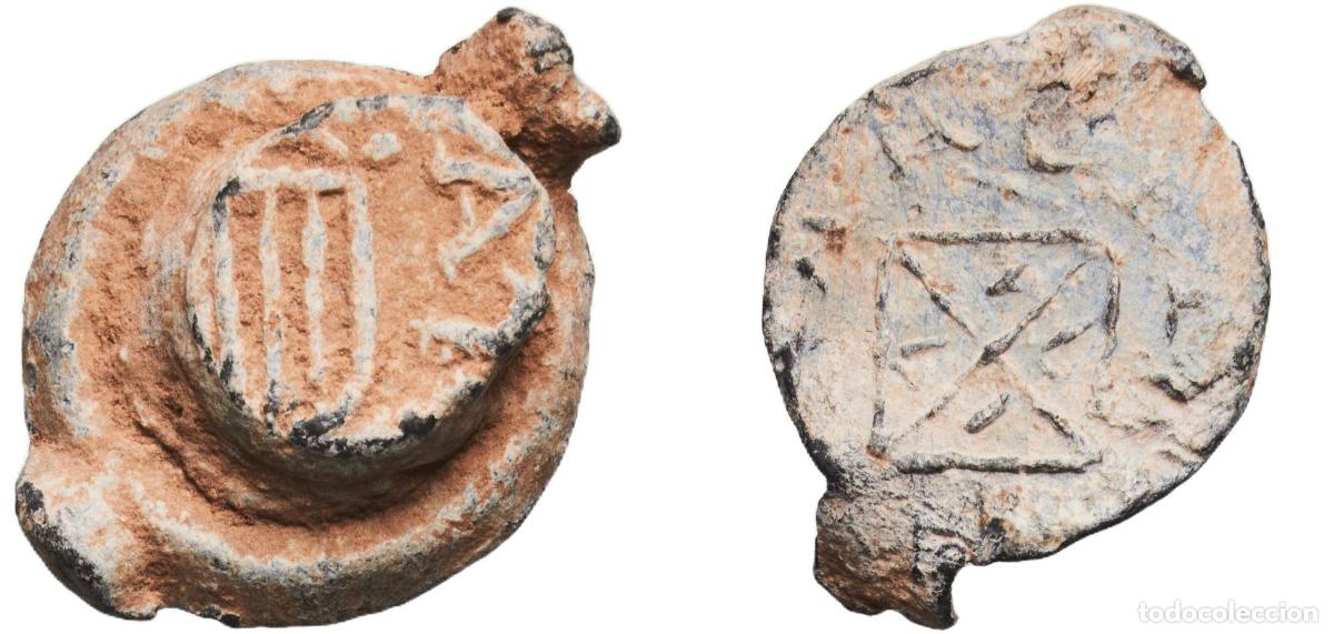 M&uuml;nzen von Spanien: Spain Kingdom 1771 Seal Lead 4.42g VF