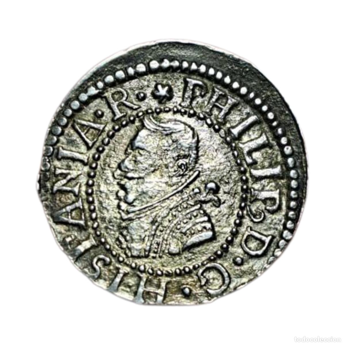 Monete da Spagna: NT/ BONITO Y ESCASO CROAT DE PLATA 1653 BARCELONA 3,20 GRS VEA VIDEO (E427)