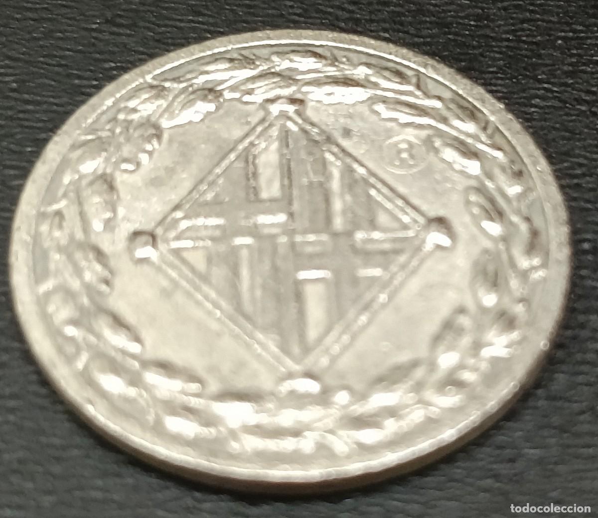 Monedas de Espa&ntilde;a: Moneda de Barcelona de 1 peseta 1813 - Foto 3
