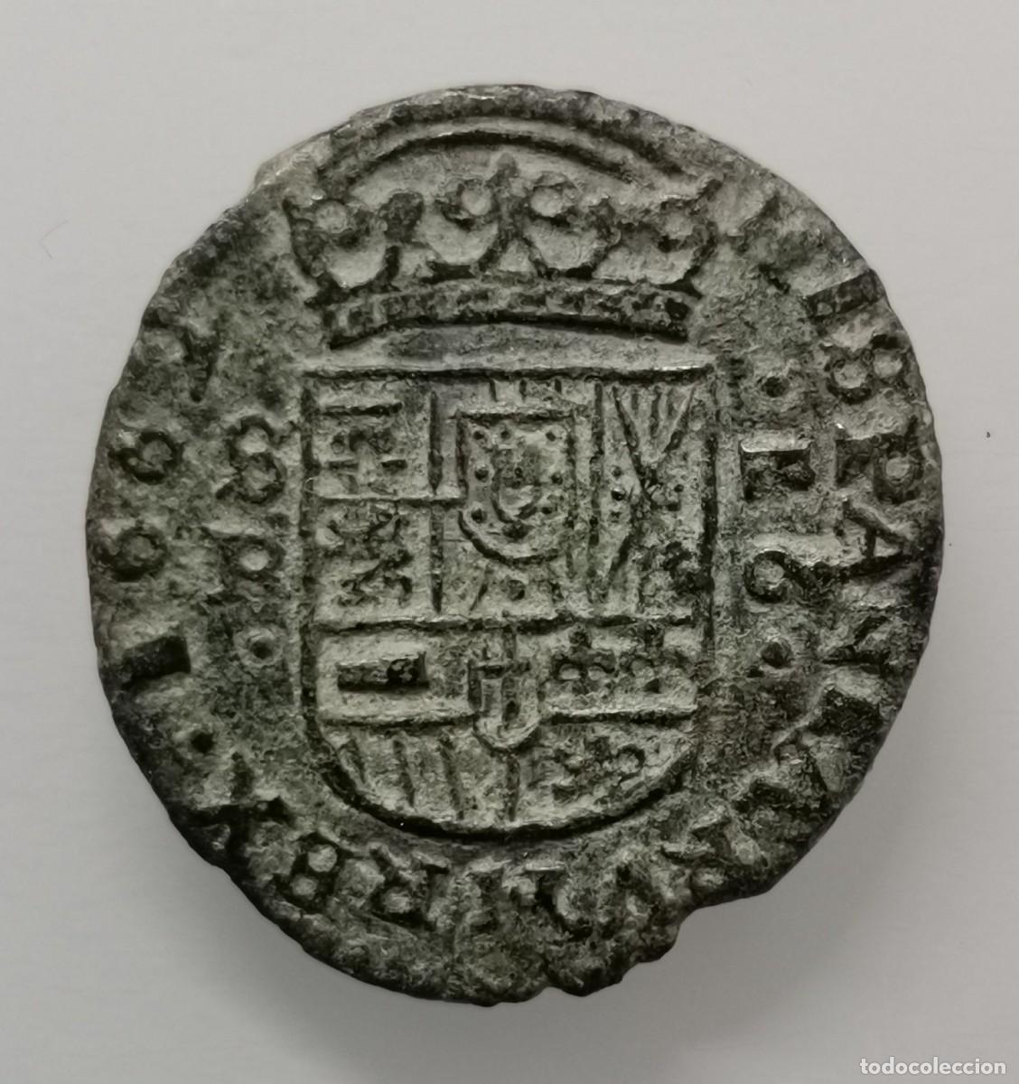 Monedas de Espa&ntilde;a: FELIPE IV - 16 MARAVED&Iacute;S - 1662 - CECA DE SEVILLA