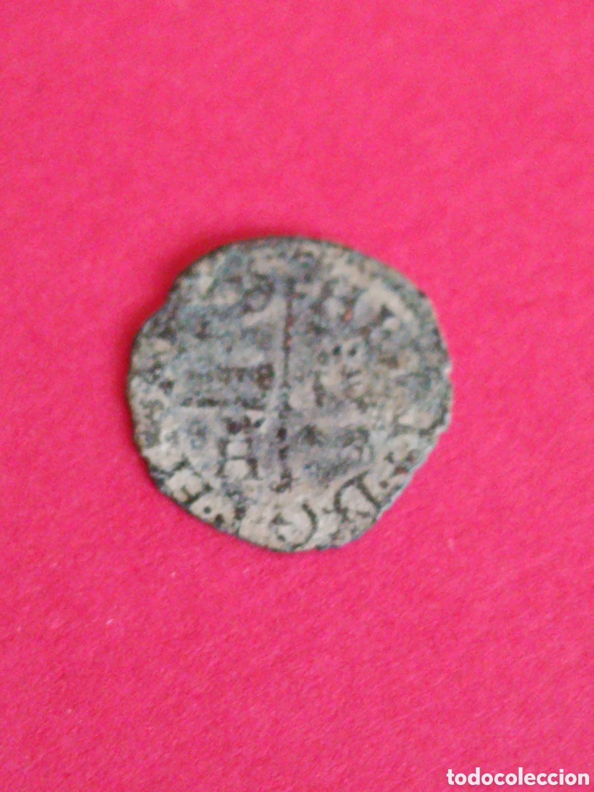 Monedas de Espa&ntilde;a: HENRI D'ALBRET. LIARD DE LA VAQUETTE. BEARN. NAVARRA FRANCESA. RARA. ADMITE LIMPIEZA.