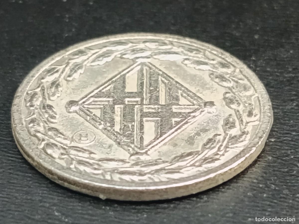 Monedas de Espa&ntilde;a: Moneda de Barcelona de 1 peseta 1813 - Foto 2