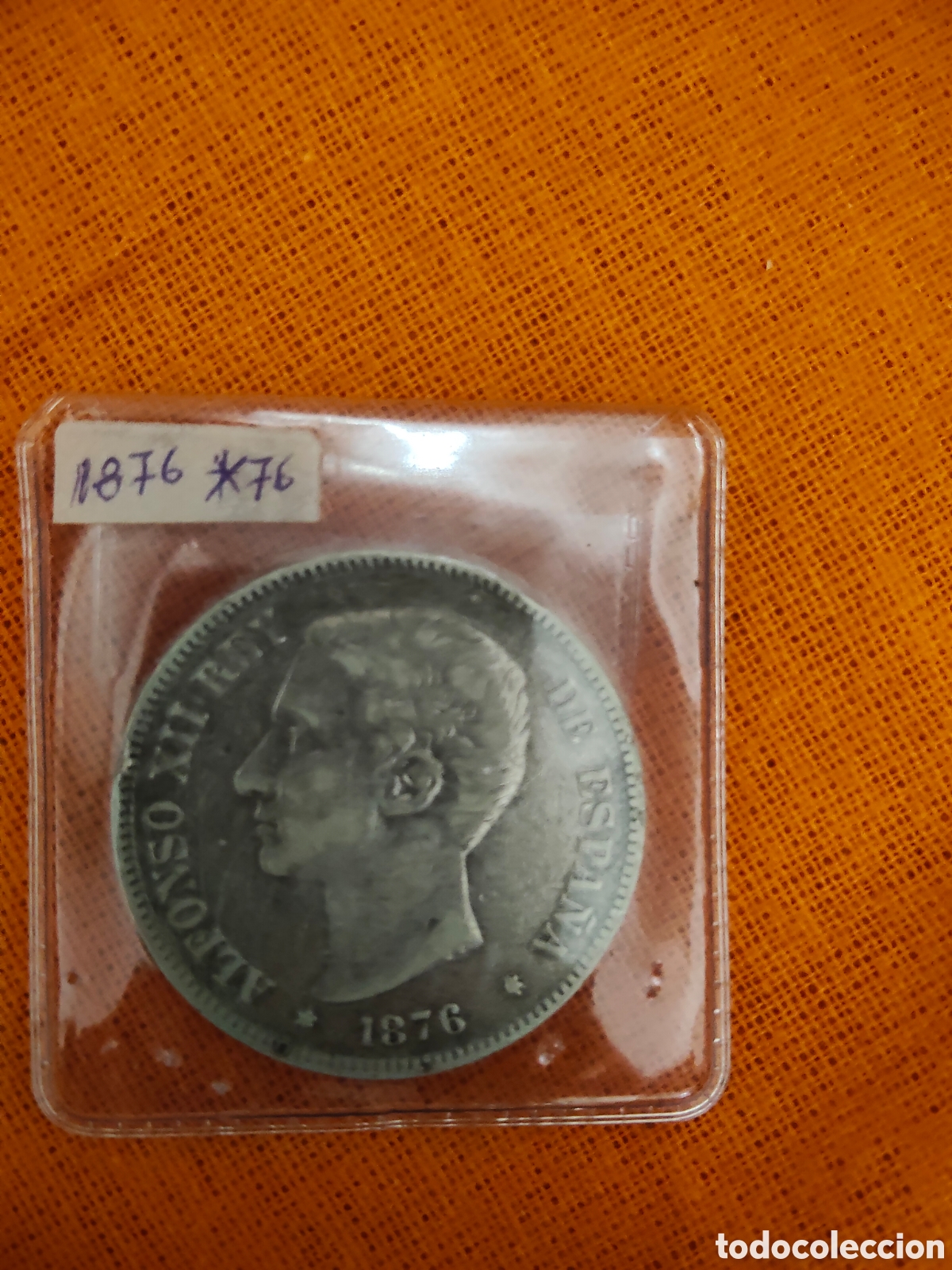 Monedas de Espa&ntilde;a: Moneda ALFONSO XII 1876*76