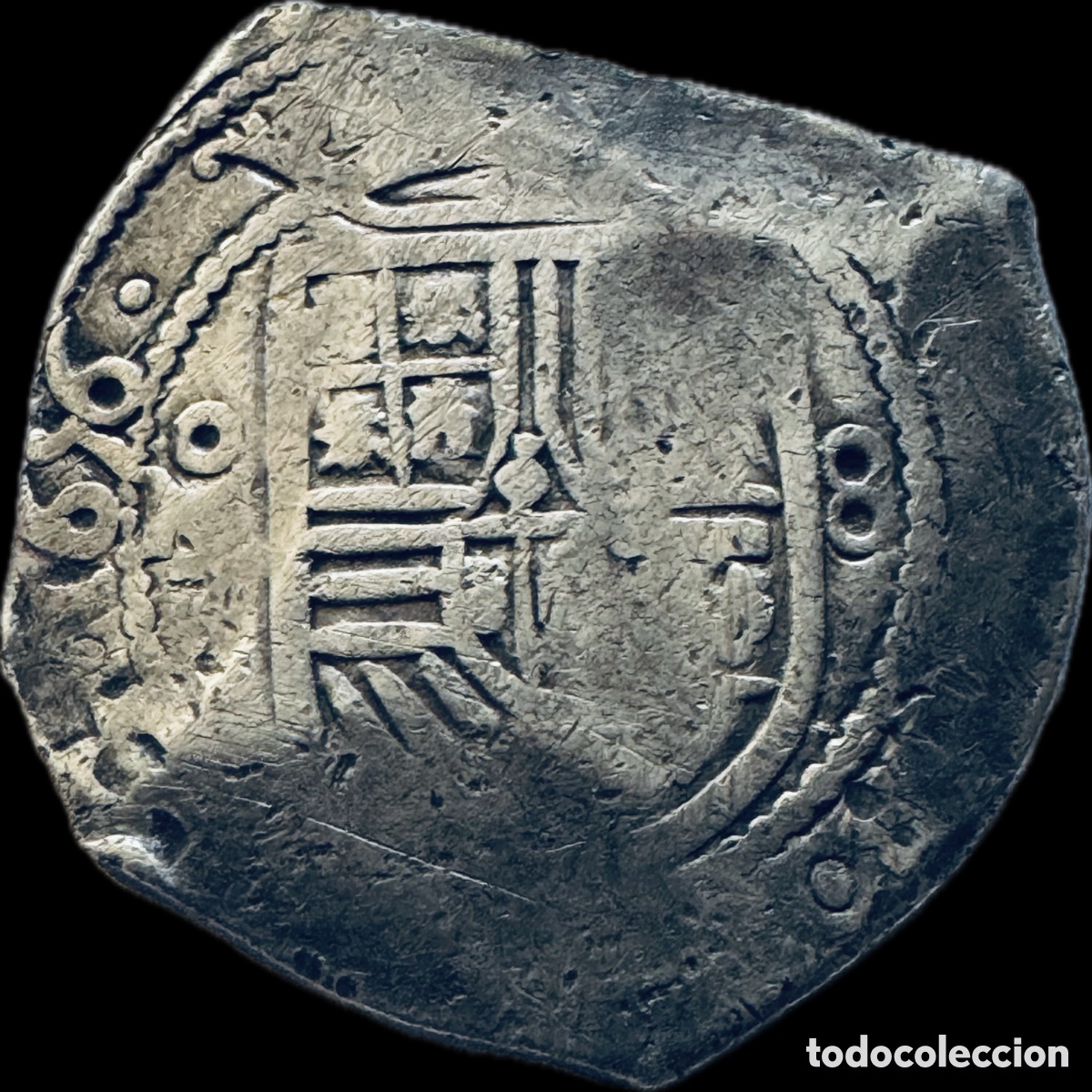 Monedas de Espa&ntilde;a: Felipe IV 1656, 8 Reales