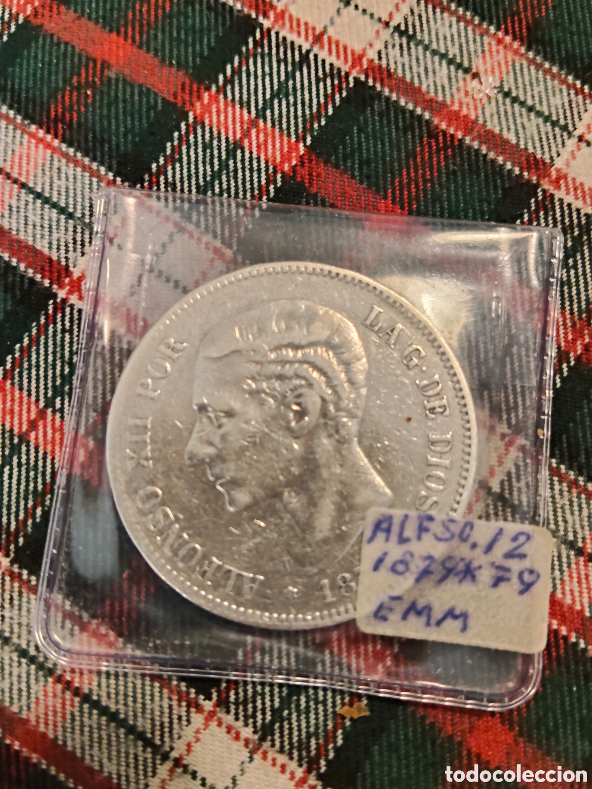 Moedas de Espanha: Moneda ALFONSO XII 5 pts*79