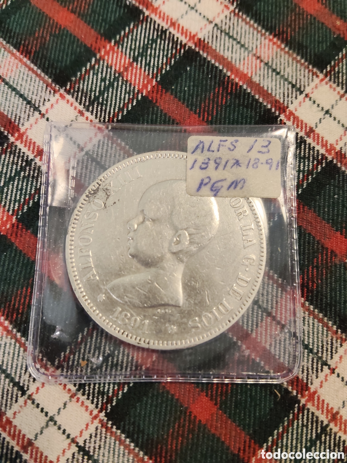 Moedas de Espanha: Moneda ALFONSO XIII*91 5 pts