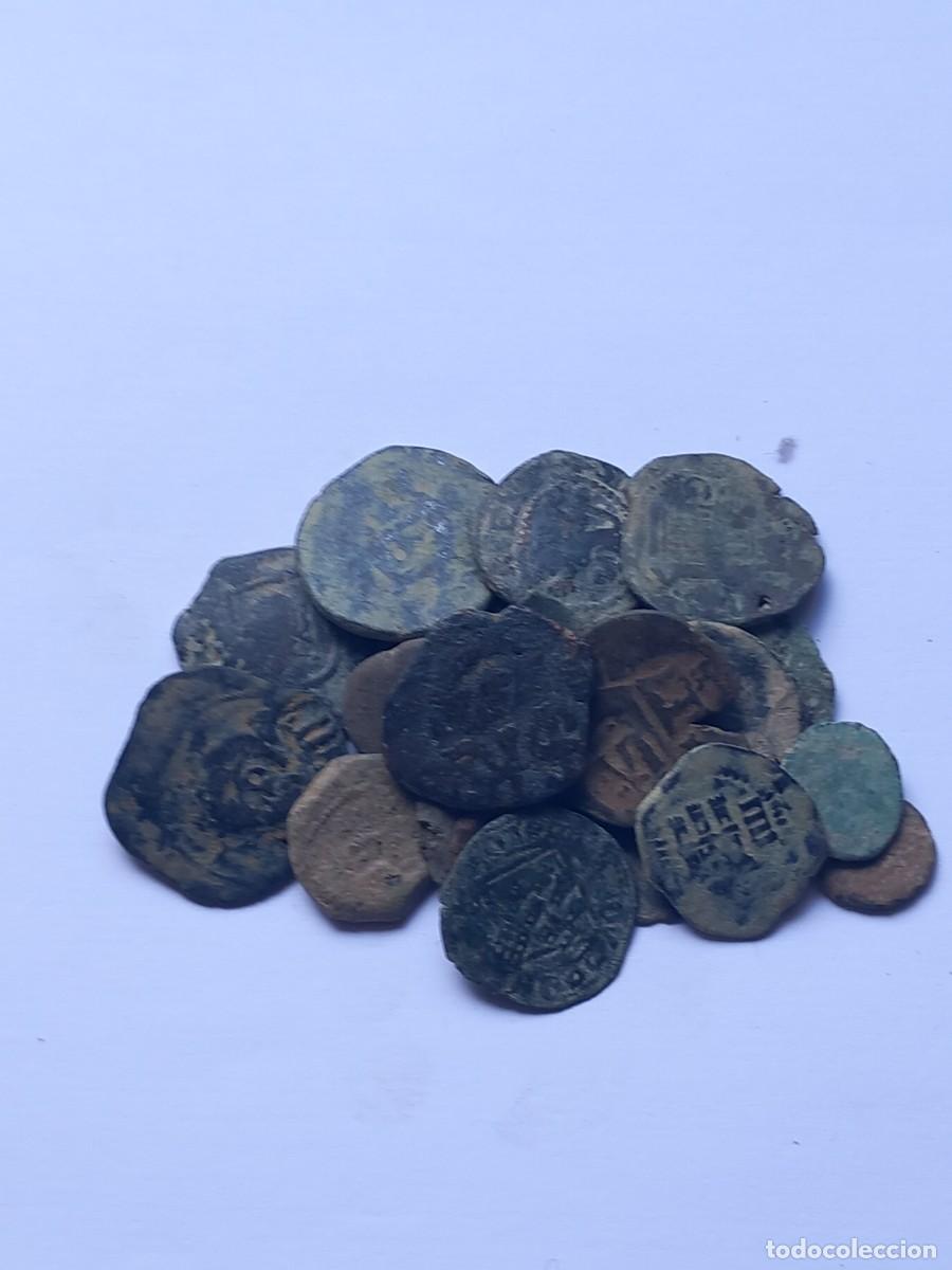 Monedas de Espa&ntilde;a: Lote n&uacute;mero 6 de 25 monedas espa&ntilde;olas para limpiar y expertizar. Oportunidad