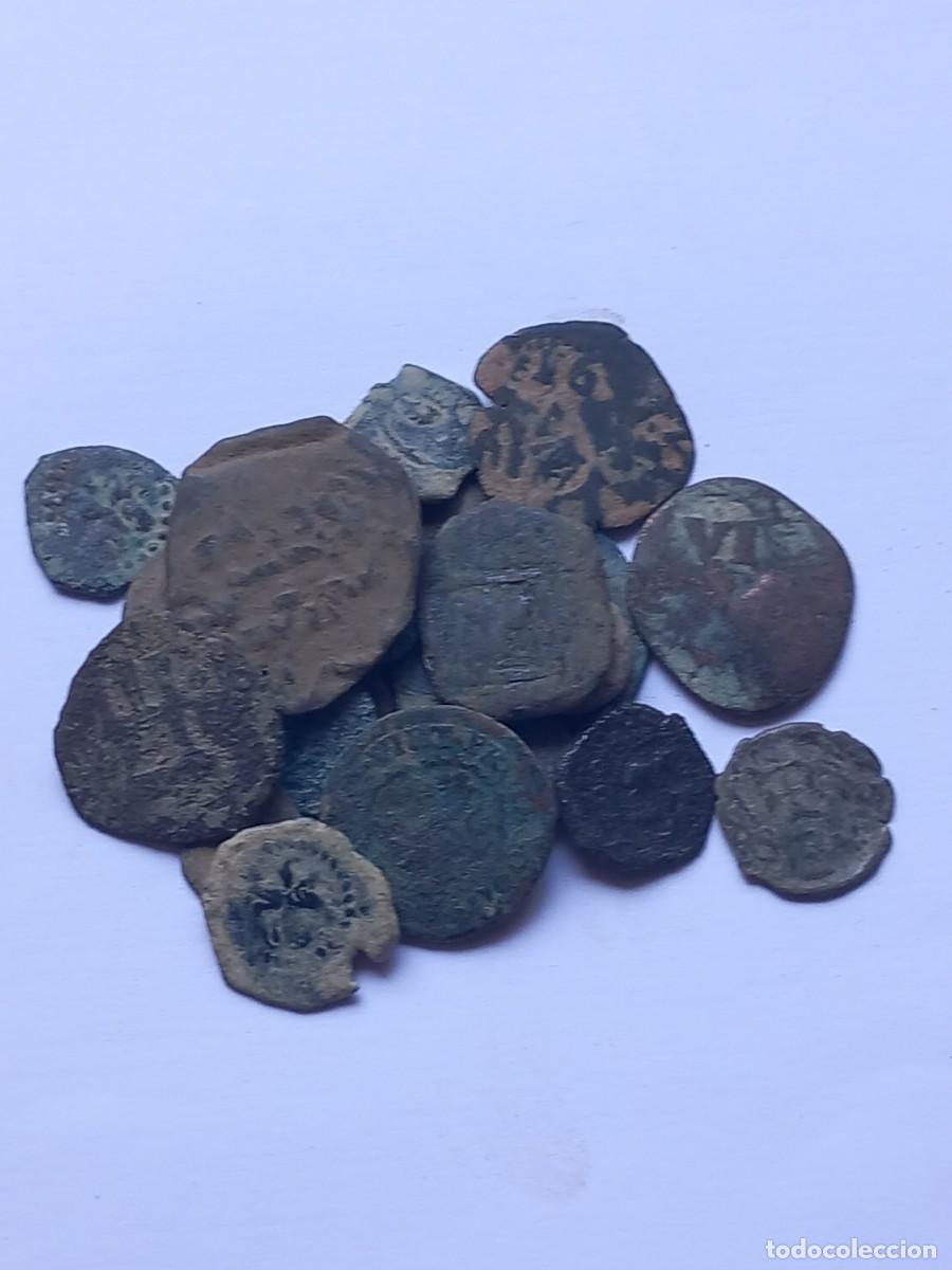 Monedas de Espa&ntilde;a: Lote n&uacute;mero 9 de 25 monedas espa&ntilde;olas para limpiar y expertizar. Oportunidad