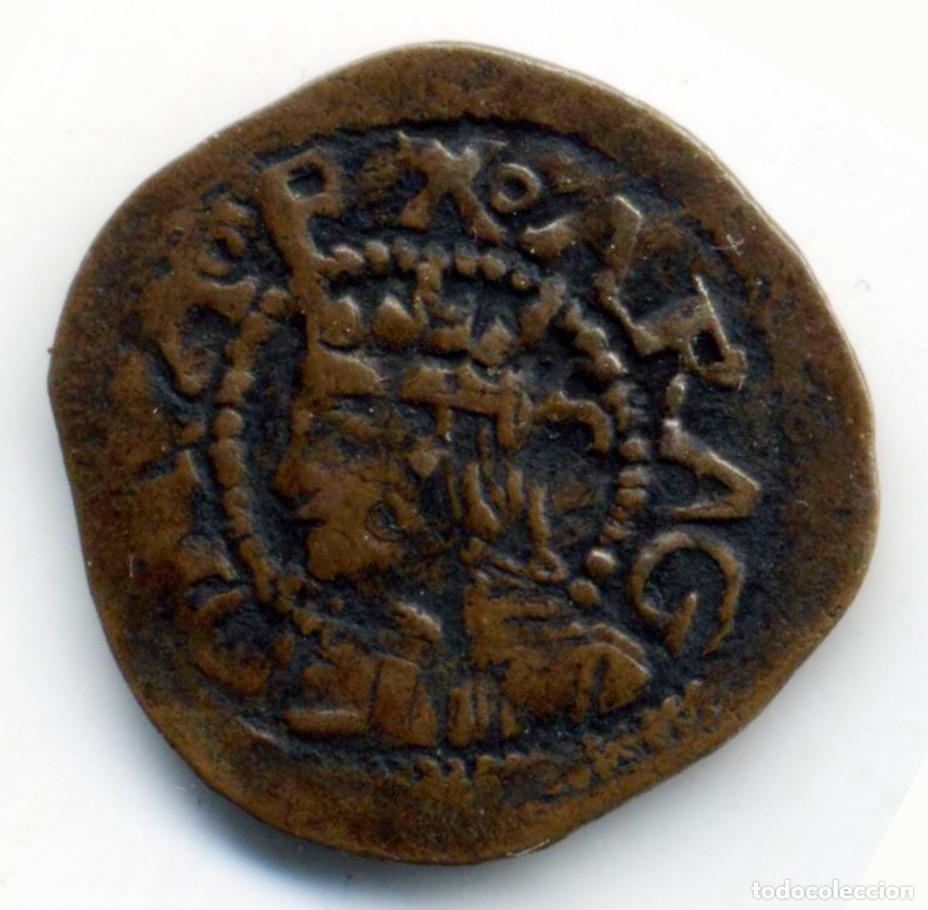 Monedas de Espa&ntilde;a: XS- COLECCI&Oacute;N ARAG&Oacute;N Falsas de &Eacute;poca Juana y Carlos Dinero 1516-1555 PRECIOSA