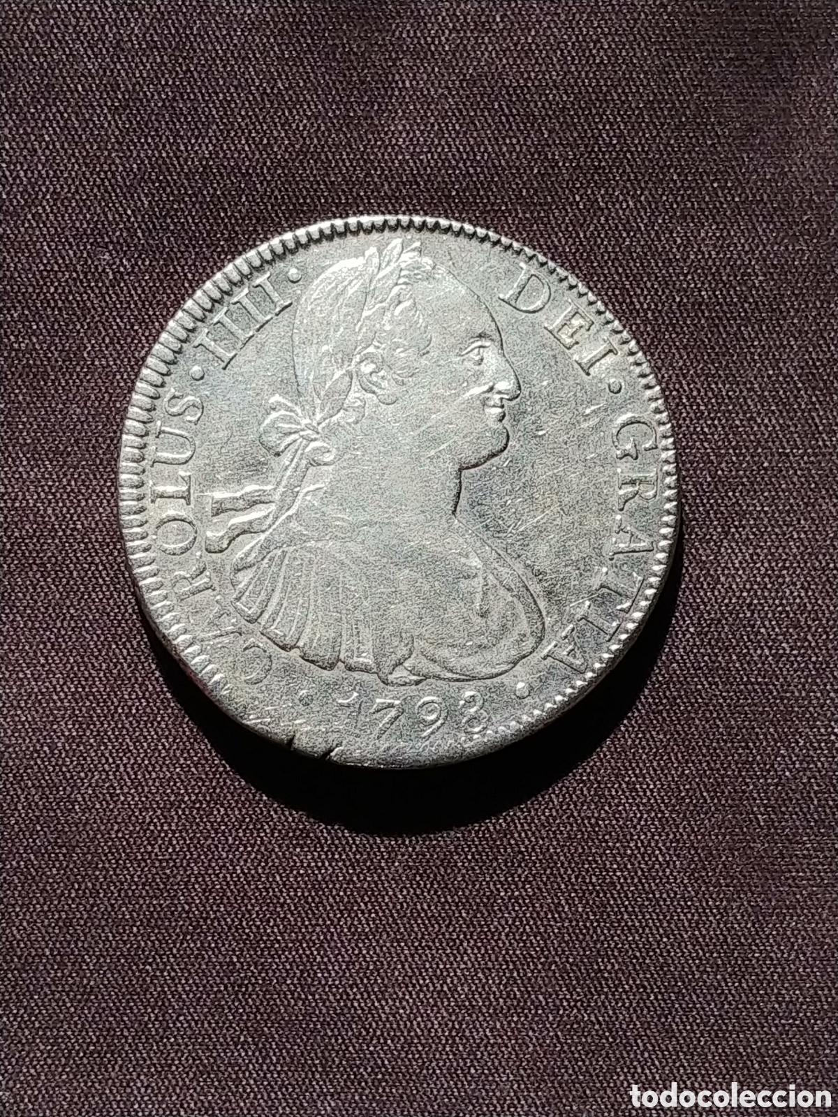 M&uuml;nzen von Spanien: Espa&ntilde;a, Carlos IIII, 8 Reales 1798 F.M.