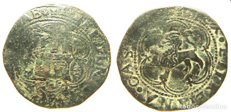 Monedas de Espa&ntilde;a: Moneda de los Reyes Cat&oacute;licos 4 Maraved&iacute;s ceca Cuenca - Foto 1