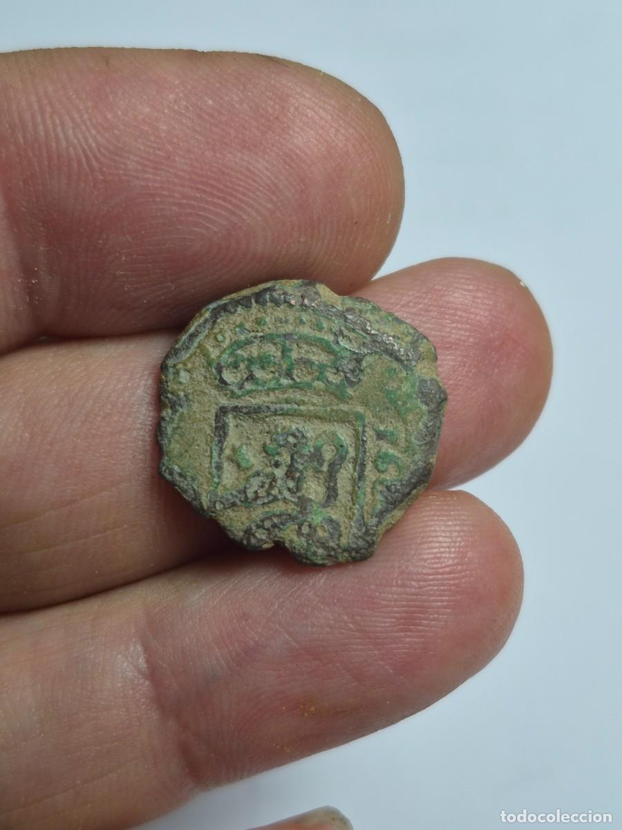 Monedas de Espa&ntilde;a: NT/ CARLOS II 2 MARAVEDIES 168? CORU&Ntilde;A (E528) - Foto 1