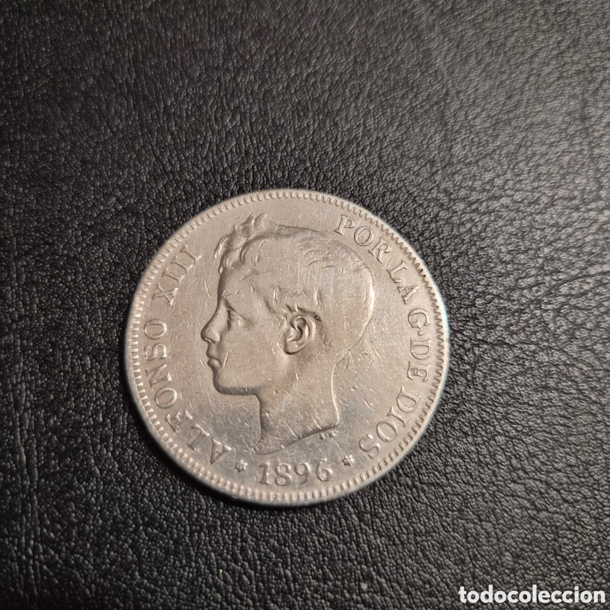 Monedas de Espa&ntilde;a: Moneda de plata Alfonso XIII A&ntilde;o 1896