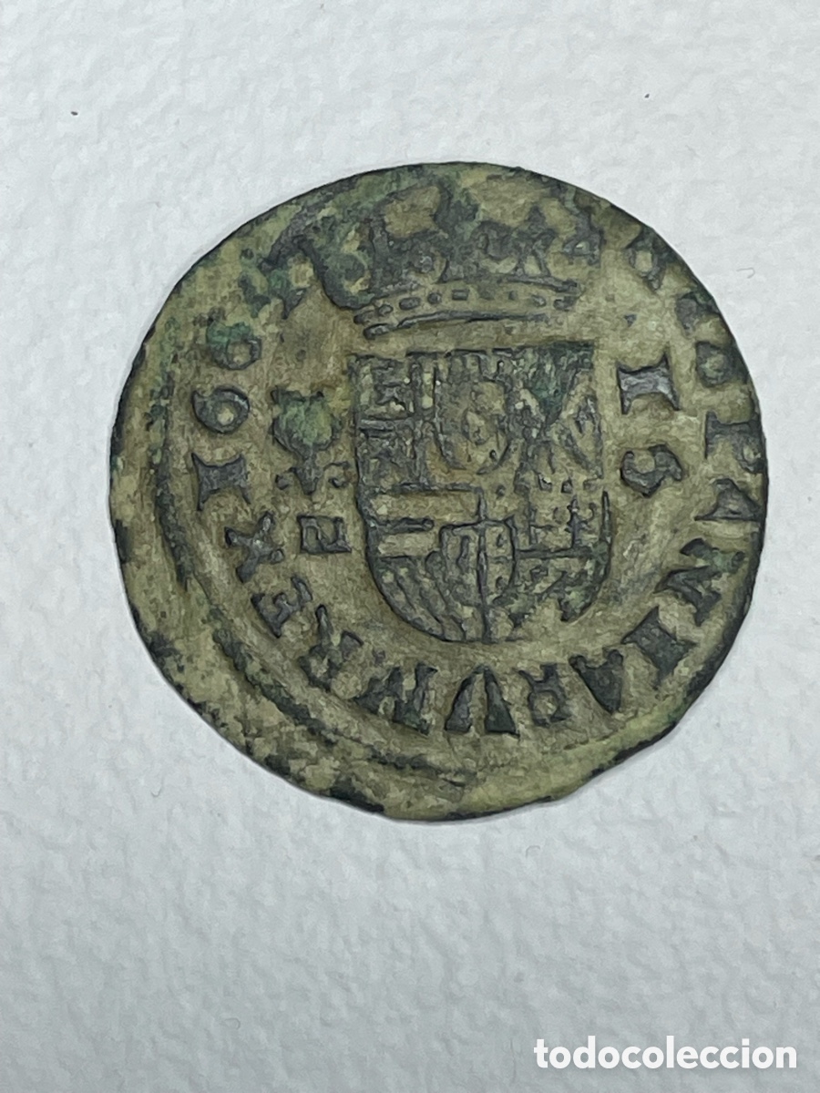 Monedas de Espa&ntilde;a: 8 Maraved&iacute;s Felipe IV 1664 Granada Moneda Original Austrias