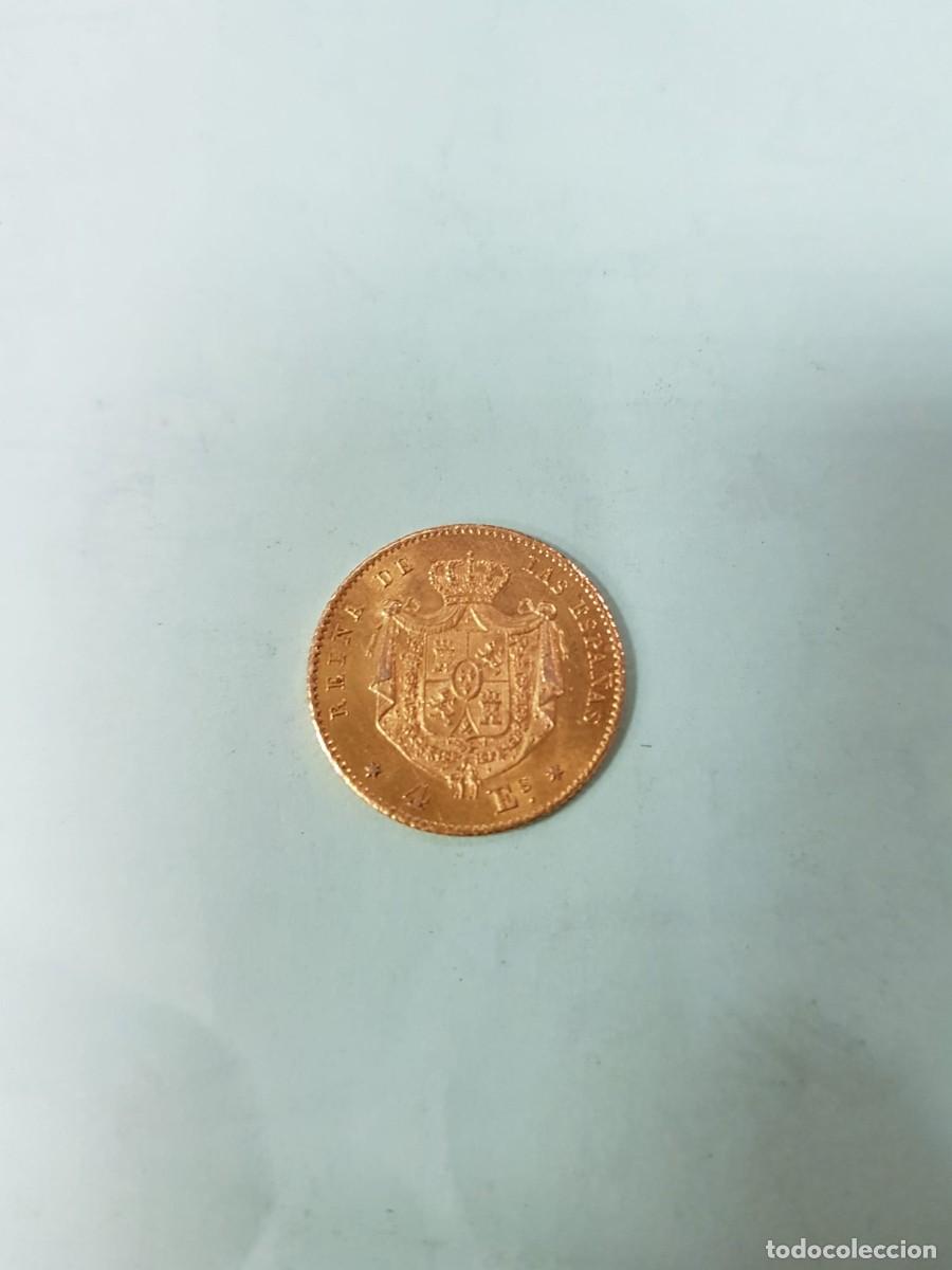 Monedas de Espa&ntilde;a: ISABEL II- 4 ESCUDOS-1867-MADRID - Foto 2