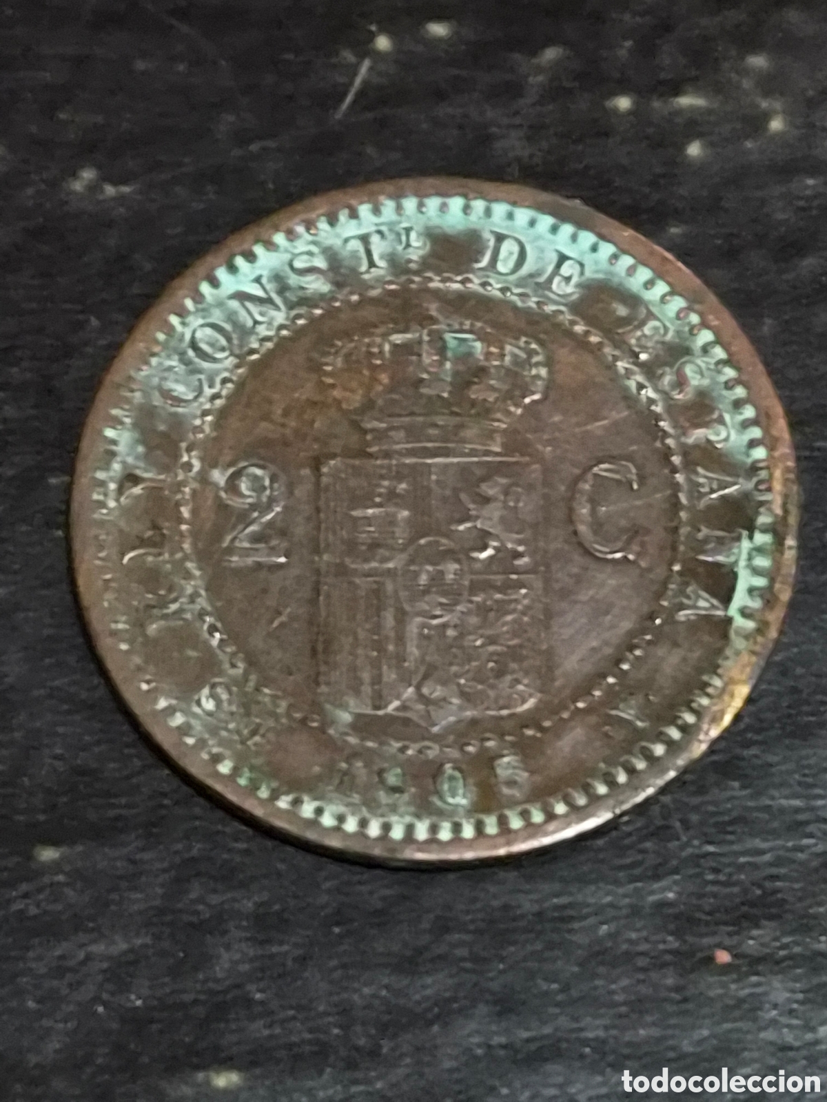Monedas de Espa&ntilde;a: MONEDA 2 C&Eacute;NTIMOS 1905 ALFONSO XIII ESPA&Ntilde;A
