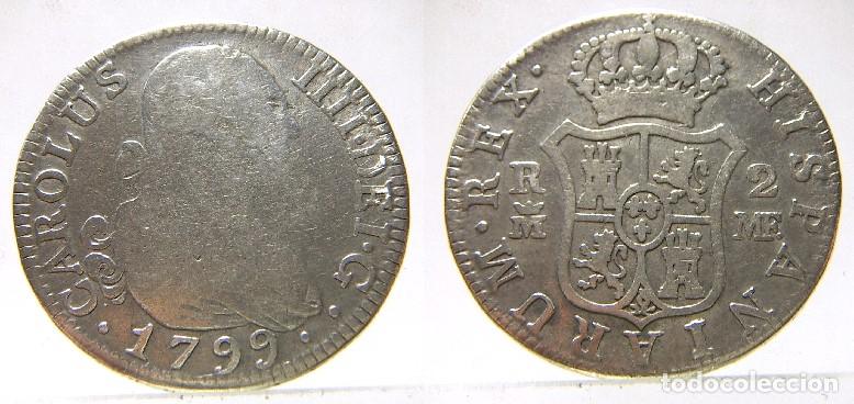 Monedas de Espa&ntilde;a: Moneda de CARLOS IV , 4 Reales 1799 Madrid