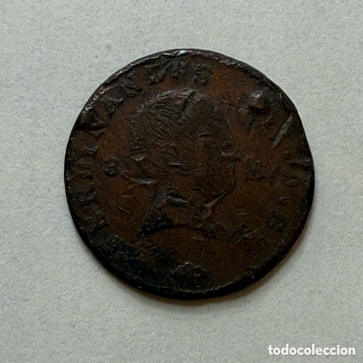 Monedas de Espa&ntilde;a: FERNANDO VII - PAMPLONA - 3 MARAVEDIS 1833 - NAVARRA