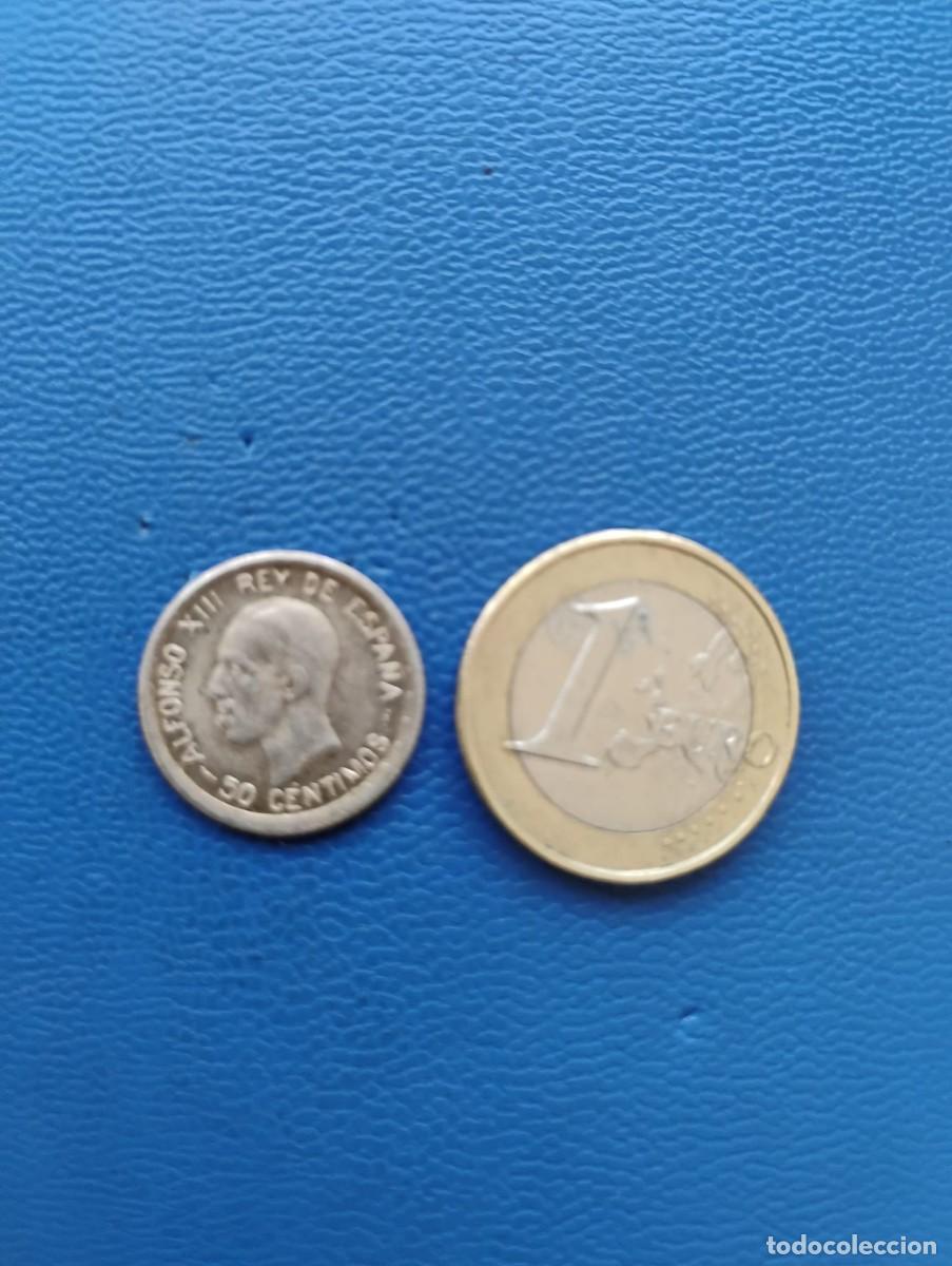 Monedas de Espa&ntilde;a: MONEDA 50 CENTIMOS 1926 PLATA - ALFONSO XIII - Foto 3