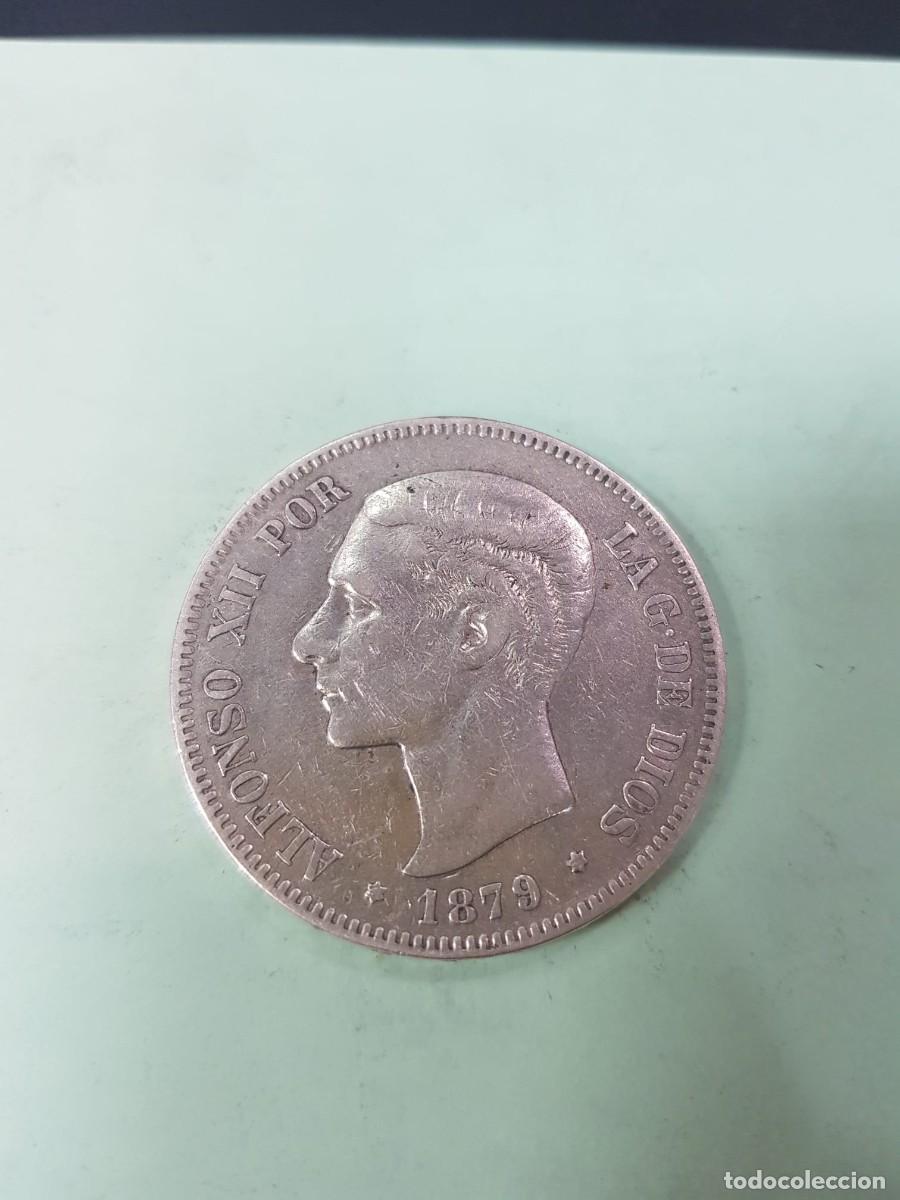Monedas de Espa&ntilde;a: ESPA&Ntilde;A-ALFONSO XII- 5 PESETAS-1879-EMM