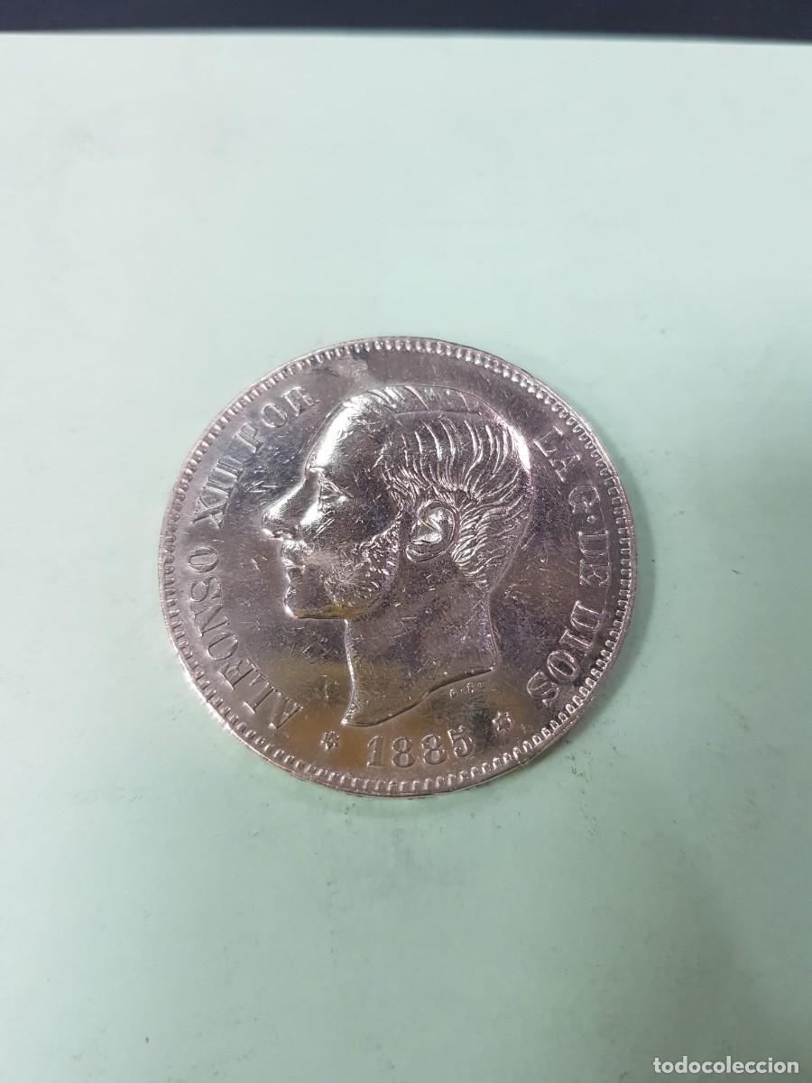 Monedas de Espa&ntilde;a: ESPA&Ntilde;A-ALFONSO XII- 5 PESETAS-1885*18-85 MSM