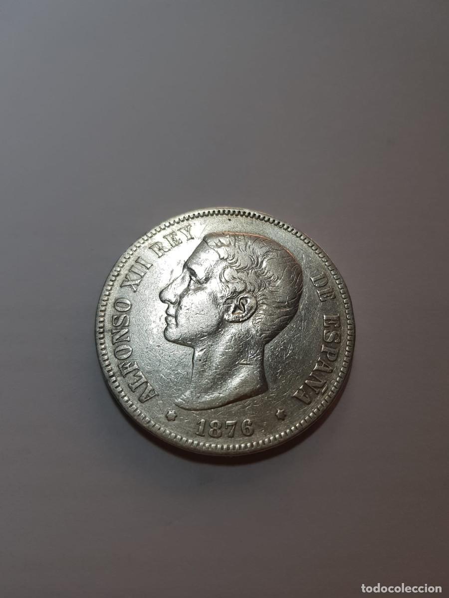 Monedas de Espa&ntilde;a: ESPA&Ntilde;A-ALFONSO XII- 5 PESETAS-1876-DEM