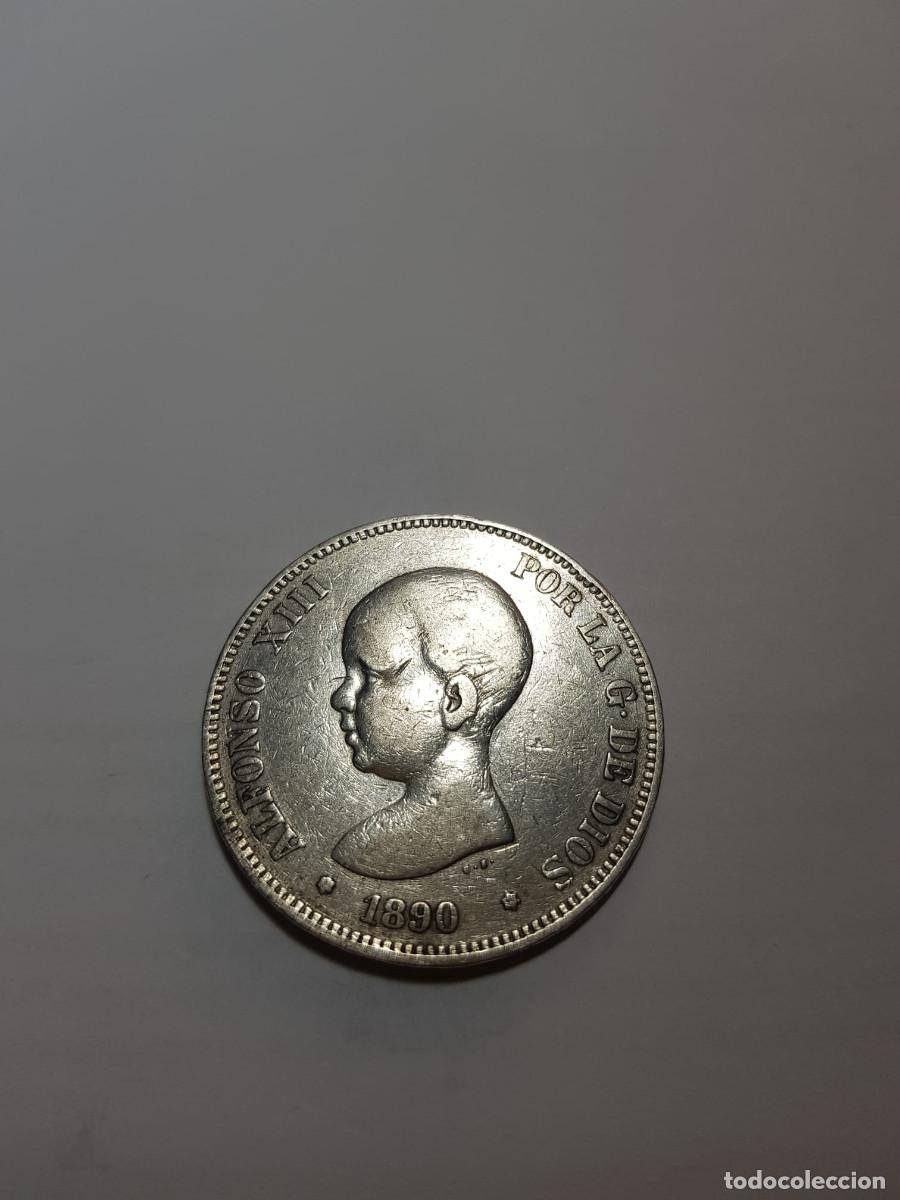 Monedas de Espa&ntilde;a: ESPA&Ntilde;A-ALFONSO XIII- 5 PESETAS-1888*88-MPM