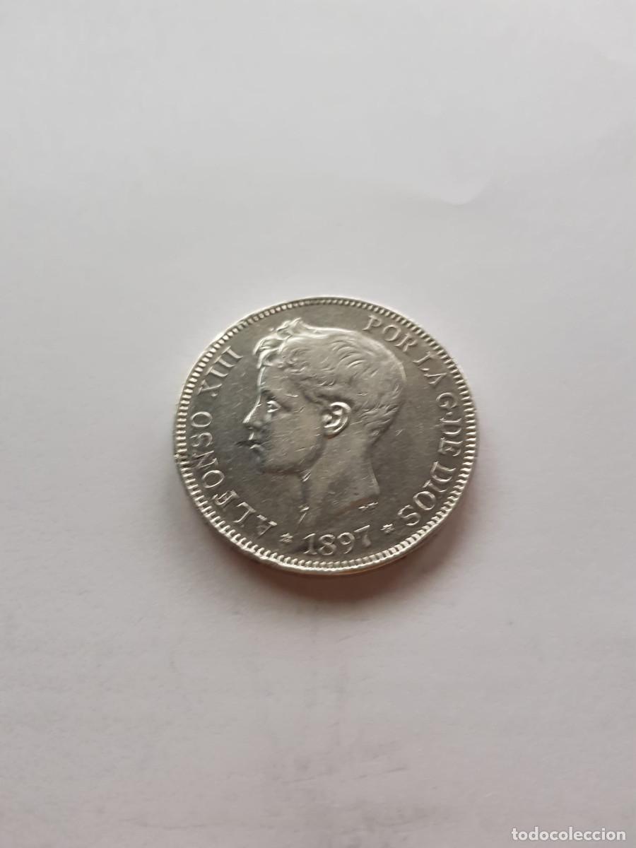 Monedas de Espa&ntilde;a: ESPA&Ntilde;A-ALFONSO XIII- 5 PESETAS-1897*1897 SGV
