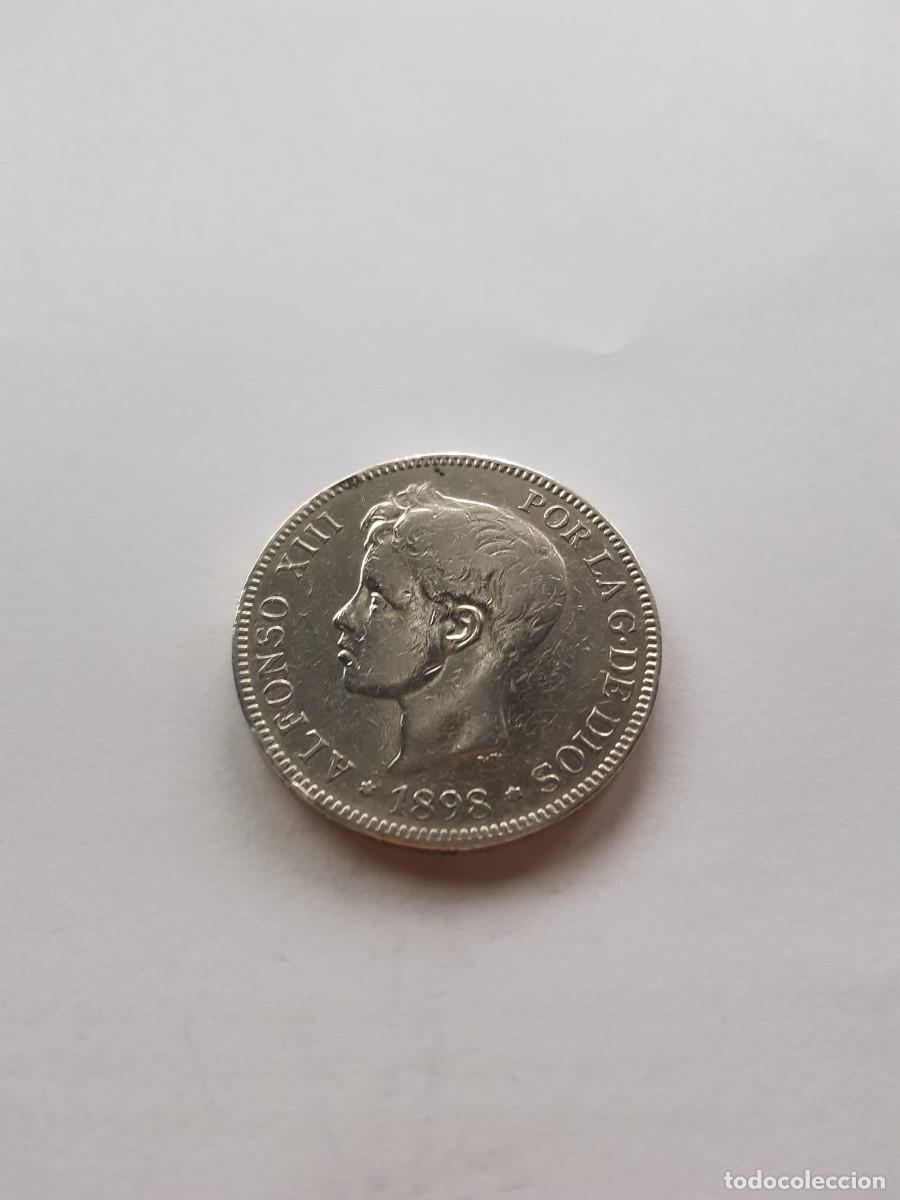 Monedas de Espa&ntilde;a: ESPA&Ntilde;A-ALFONSO XIII- 5 PESETAS-1898*18-- SGV