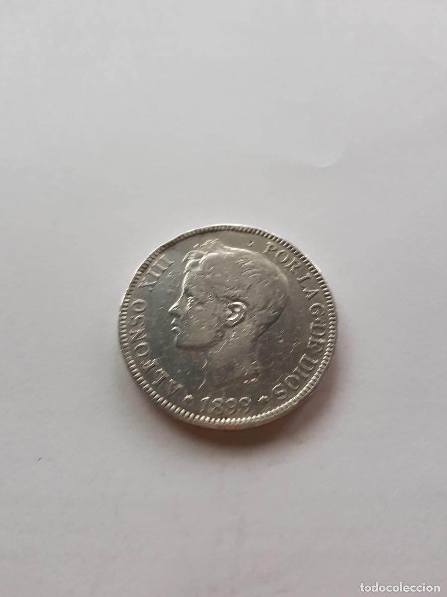 Monedas de Espa&ntilde;a: ESPA&Ntilde;A-ALFONSO XIII- 5 PESETAS-1899-SGV