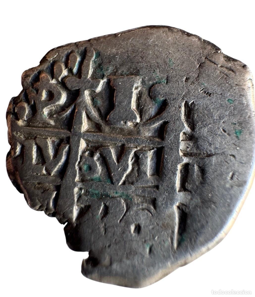 Monedas de Espa&ntilde;a: Felipe V. Real 1730 Potos&iacute; M 2,6 gr Ag MBC/VF