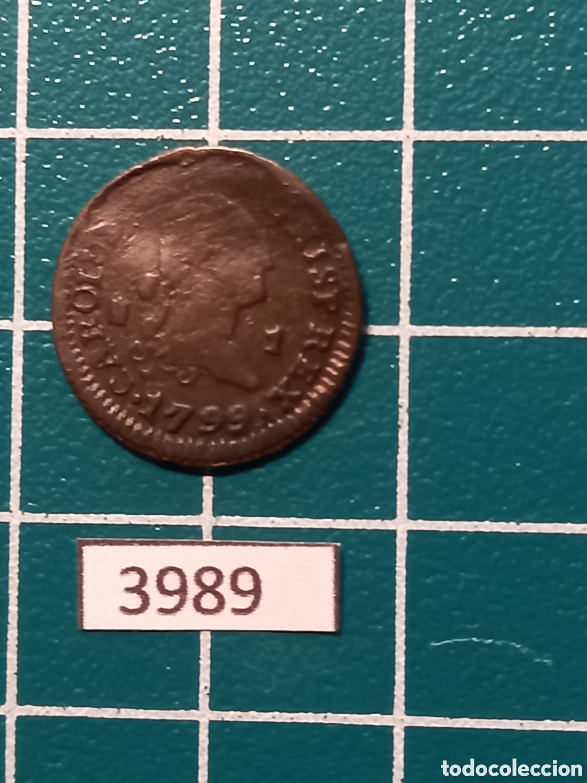 Monedas de Espa&ntilde;a: Espa&ntilde;a 1 maravedi 1799 - Foto 1